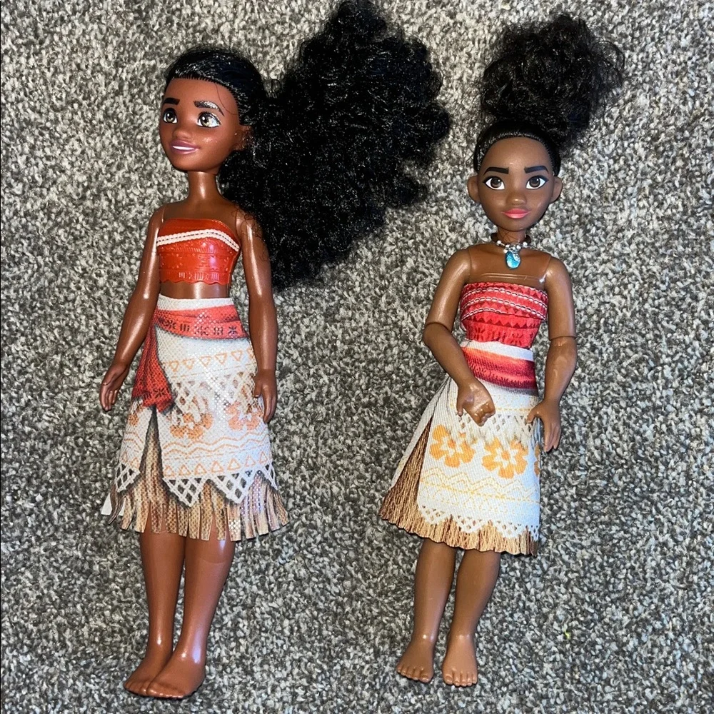 Disney Moana Doll Set of 5 Maui Figures